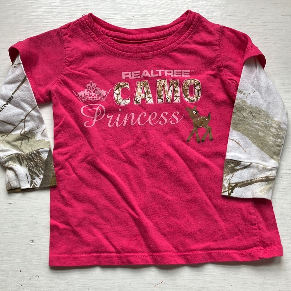 🌵3 for $15🌵Real Tree camo girls shirt